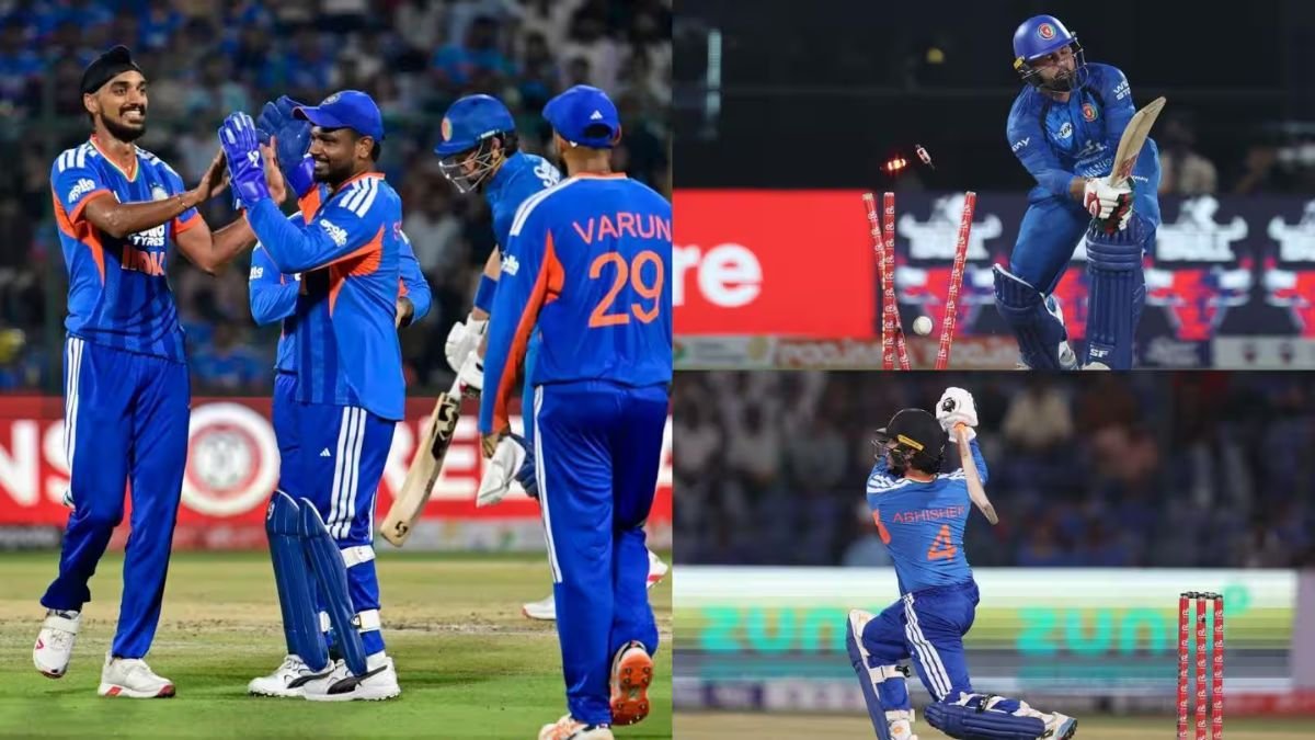 India vs Afghanistan T20 HIGHLIGHTS : भारत ने अफगानिस्तान को 7 विकेट से हराया, सीरीज में 1-0 की बढ़त
